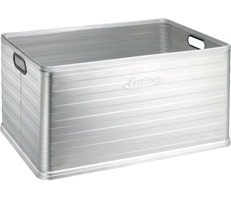Gartenmobel Lounge Bank : Enders Aluminium Stapelbox Ottawa XXL (120 l) mit Tragegriff Gartenmobel Lounge Bank : Enders Aluminium Stapelbox Ottawa XXL (120 l) mit Tragegriff