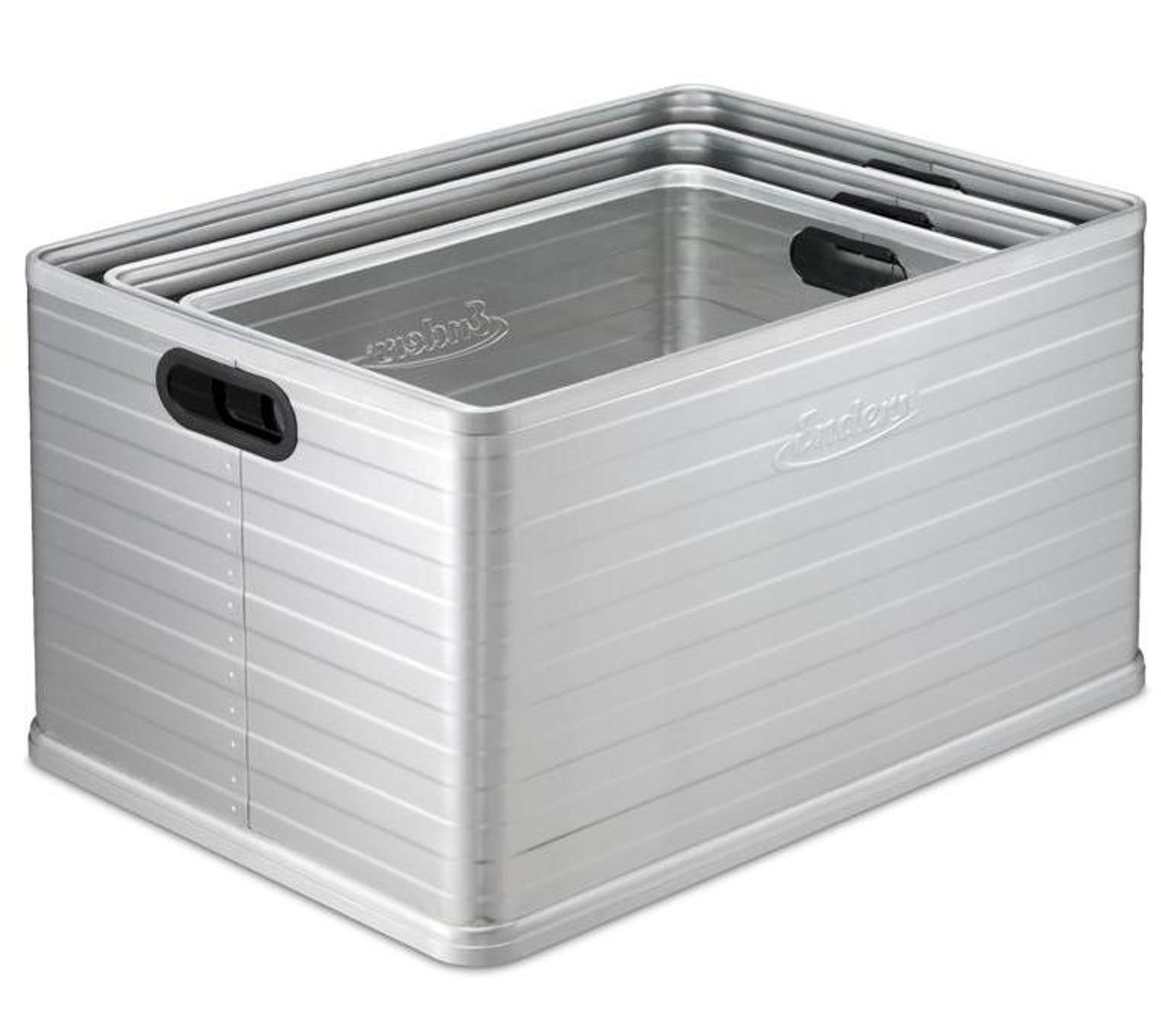 Enders Aluminium Stapelbox Ottawa Set 1 (30 l + 50 l + 80 l +120 l Enders Aluminium Stapelbox Ottawa Set 1 (30 l + 50 l + 80 l +120 l