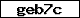 Prüfcode