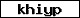 Prüfcode