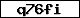 Prüfcode