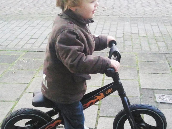 Exit Dreirad und Fahrrad Rocker Fire