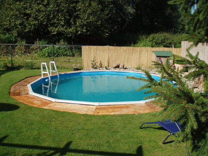 Interline Premium Schwimmbecken und Pool Aruba vergraben