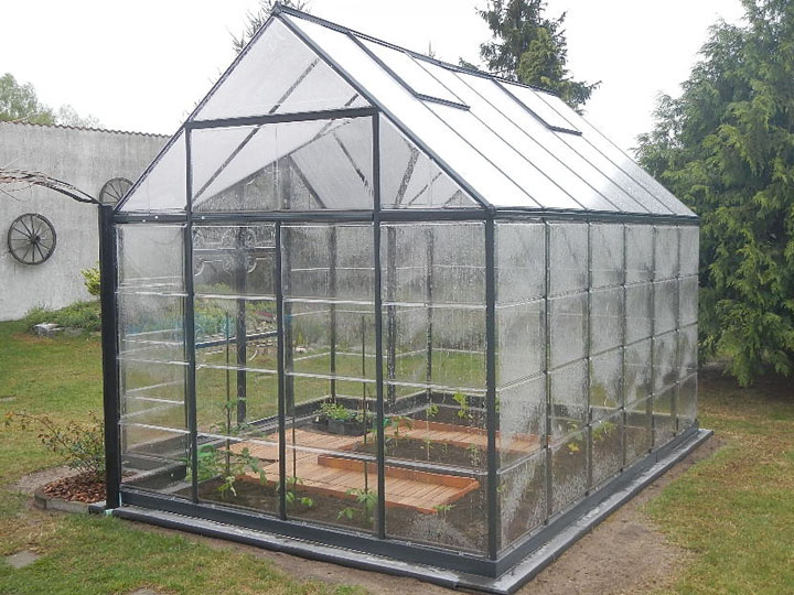 Palram Gewaechshaus und Tomatenhaus Hybrid geschlossen