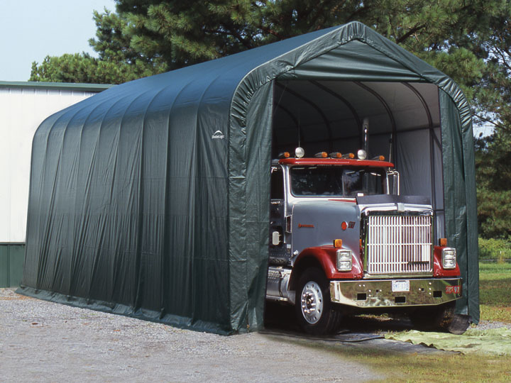 Shelter Logic Foliengarage fuer Wohnmobile