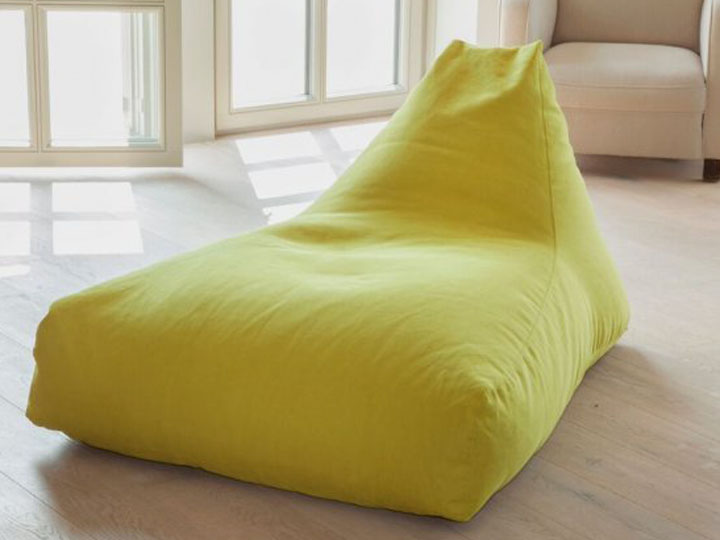 Pushbag Indoor Sitzsack Angel in gruen