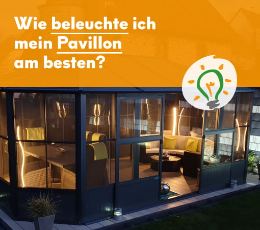Pavillon Beleuchtung
