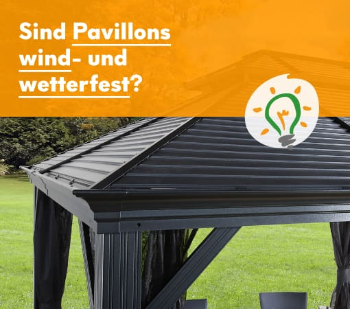 Pavillon befestigen mygardenhome