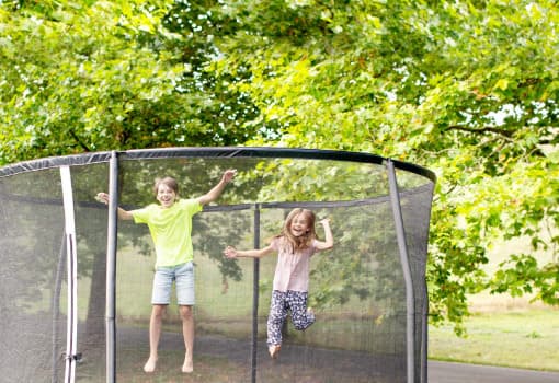 Trampolin für den Garten