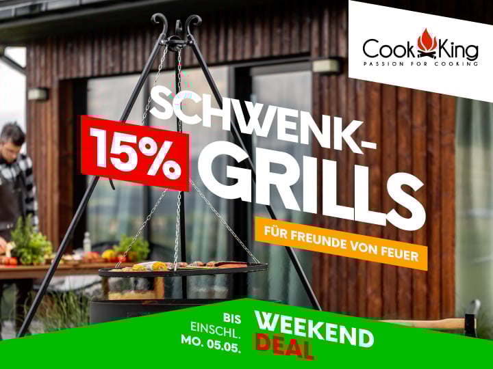 Weekend Deal Schwenkgrills 