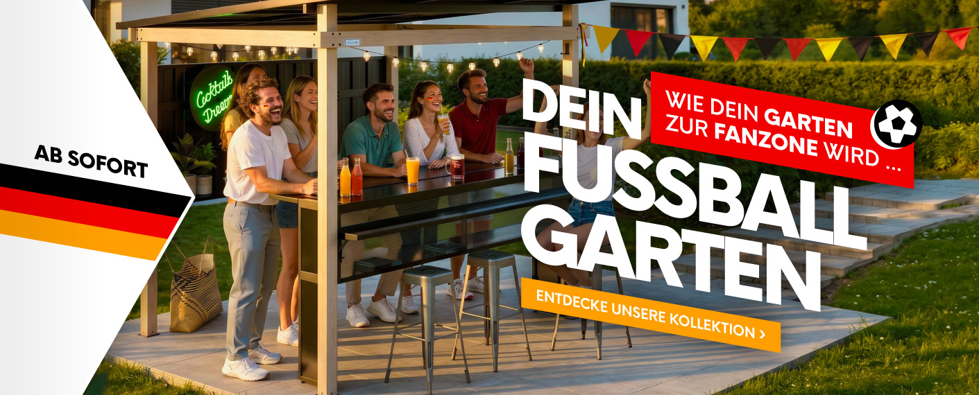 Produkte für deinen Fußballgarten!