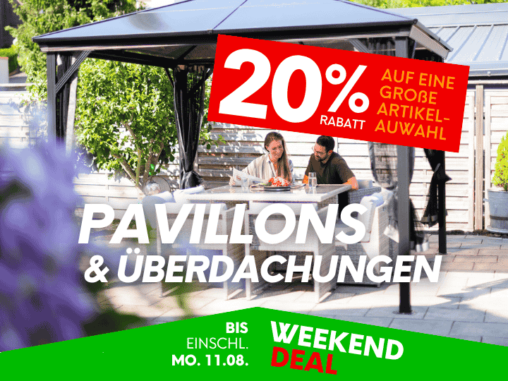 Weekend Deal Pavillons & Überdachungen 