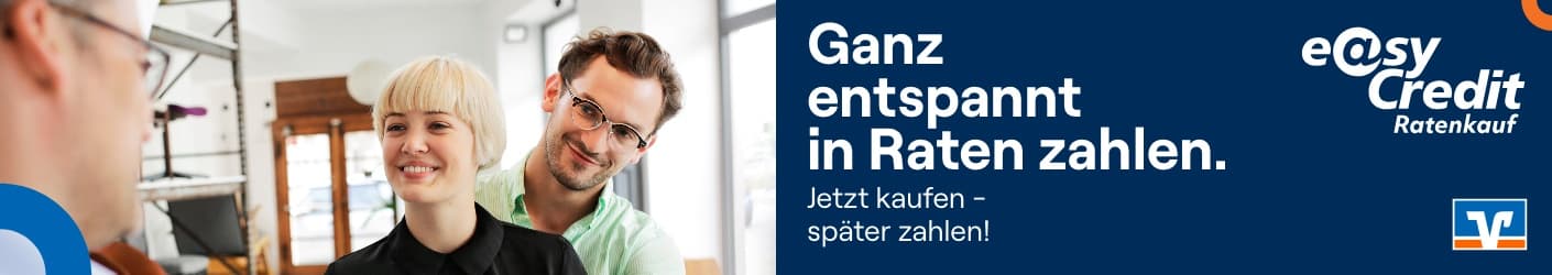 Ganz entspannt in Raten zahlen.