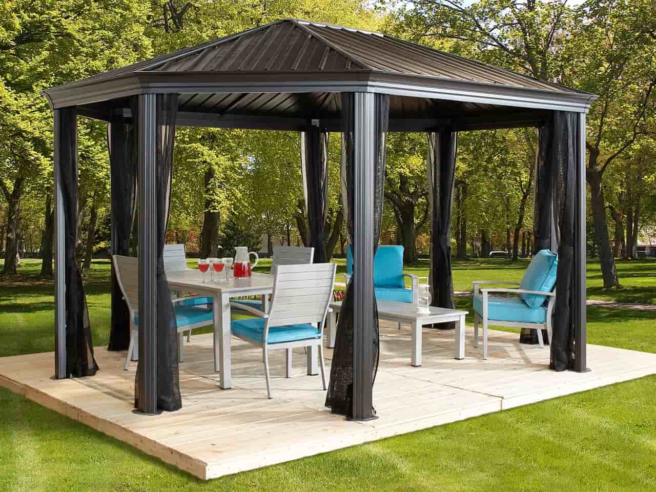 Runde Pavillons jetzt online bestellen mygardenhome