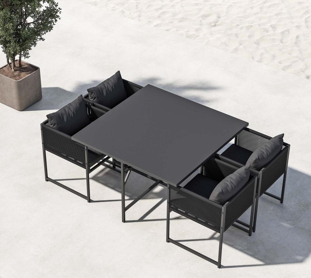 VENTURE HOME Noto | Stahl Garten Sitzgruppe