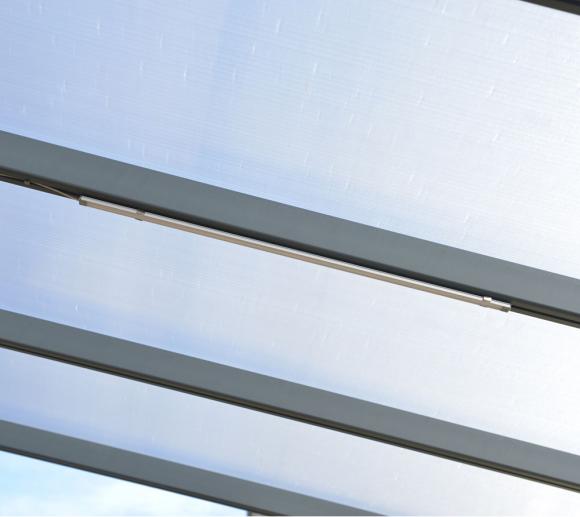 Palram Lichtleiste für Pavillons, Wintergärten, Gerätehäuser und