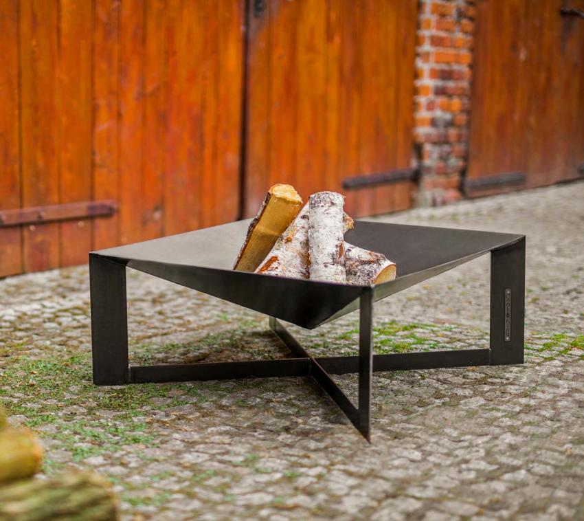 CookKing Cuba | Garten Feuerschale 70 cm | Stahl Grill 