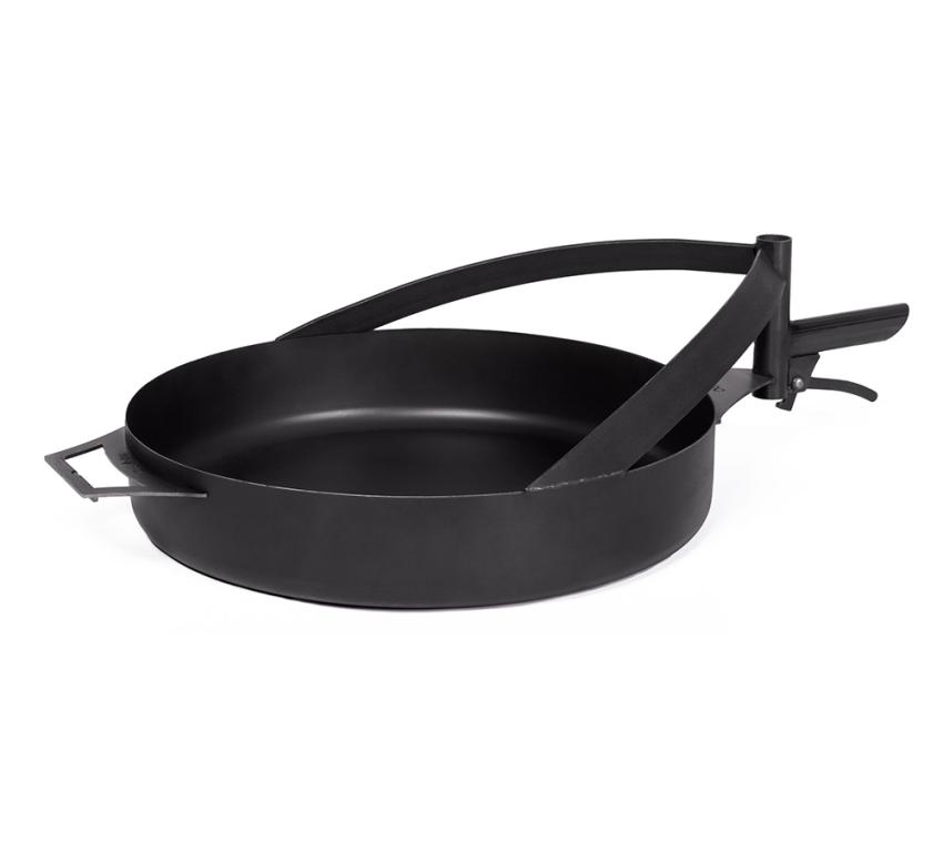 CookKing Stahl Pfanne | Zubehör für Feuerschale Bandito & Montana X | 50 cm 