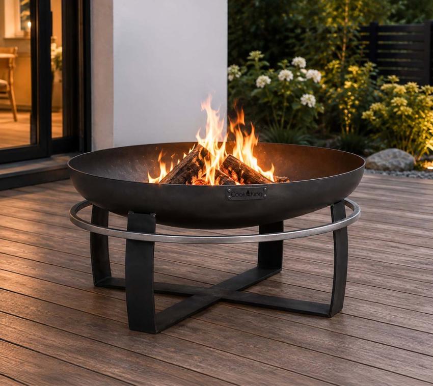 B-Ware CookKing Viking | Feuerschalen Set 60 cm | inkl. Deckel 