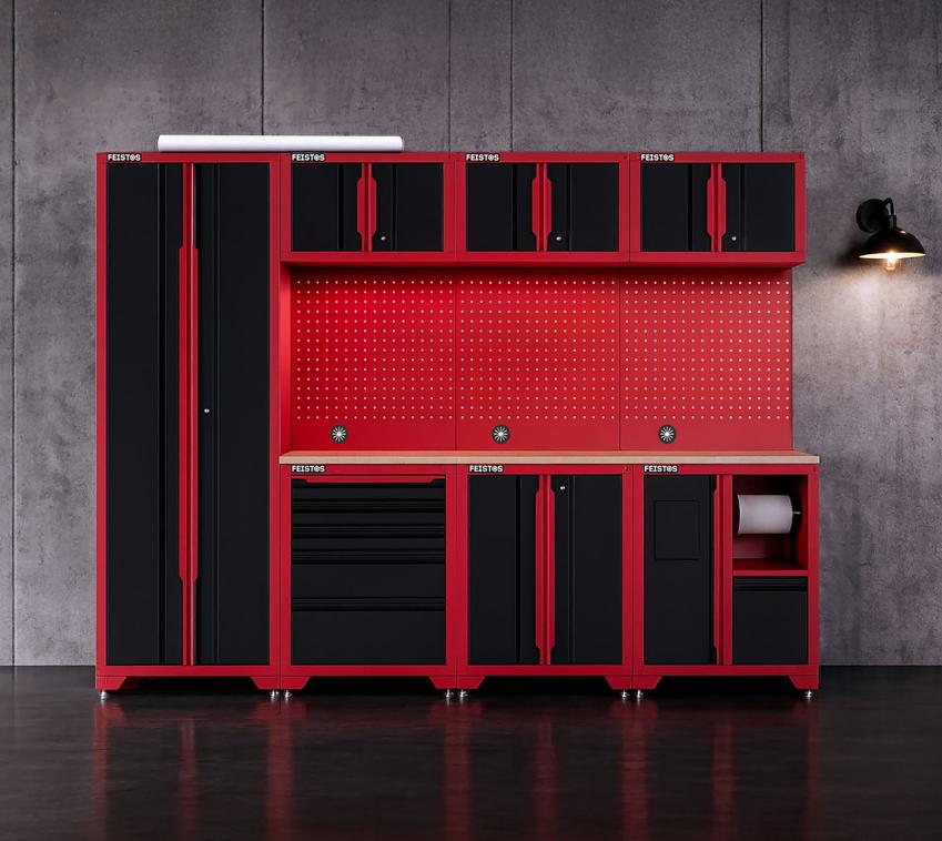 FEISTOS Werkstatteinrichtung Novo 7 | Metall Werkstattschrank 