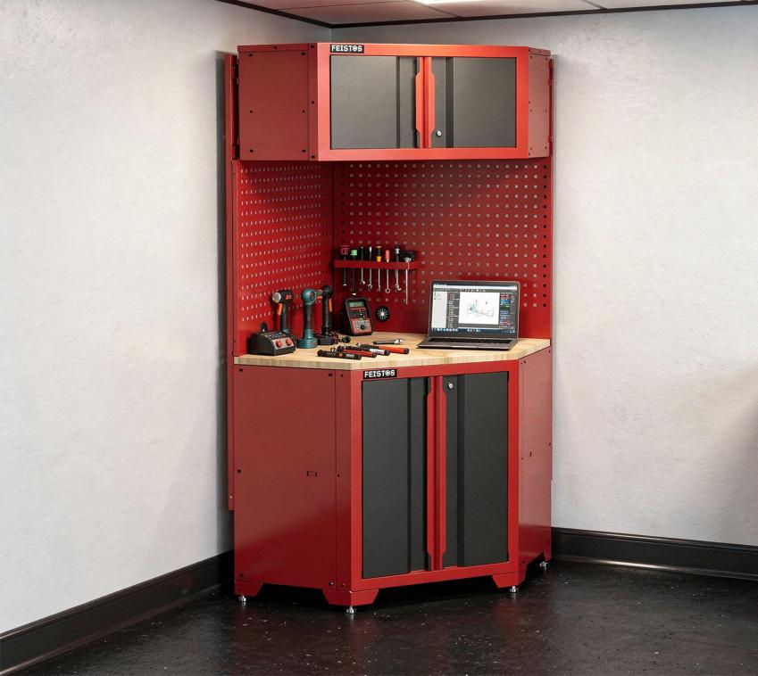 FEISTOS Werkstatteinrichtung Novo | Werkstatt Eckschrank 