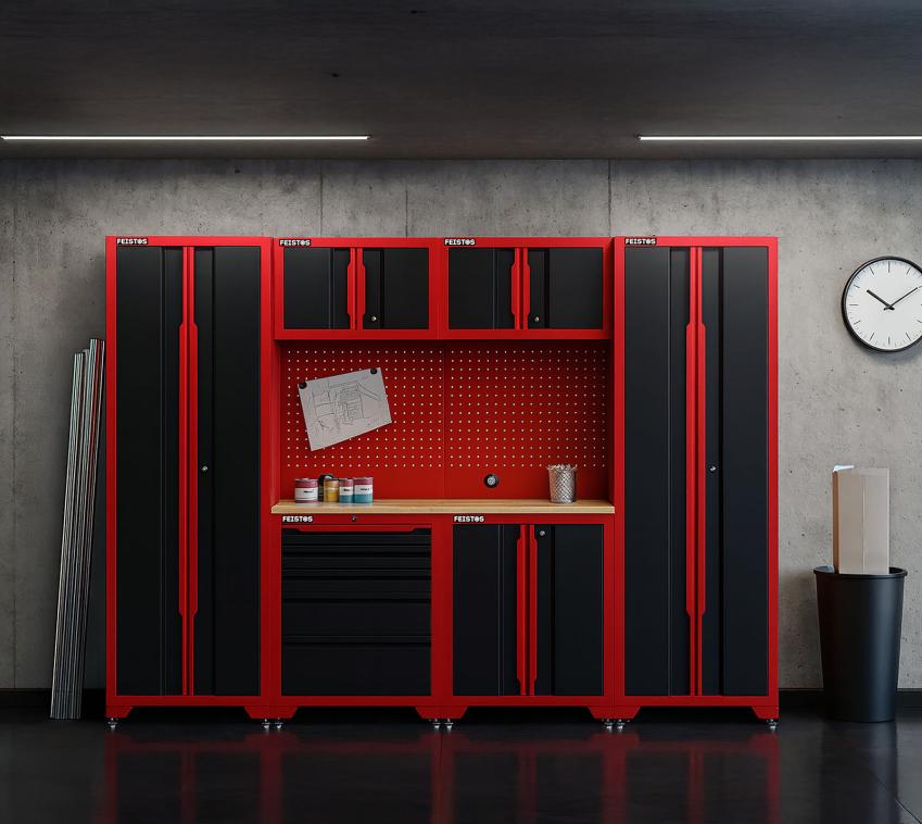 FEISTOS Werkstatteinrichtung Novo 2 | Metall Werkstattschrank 