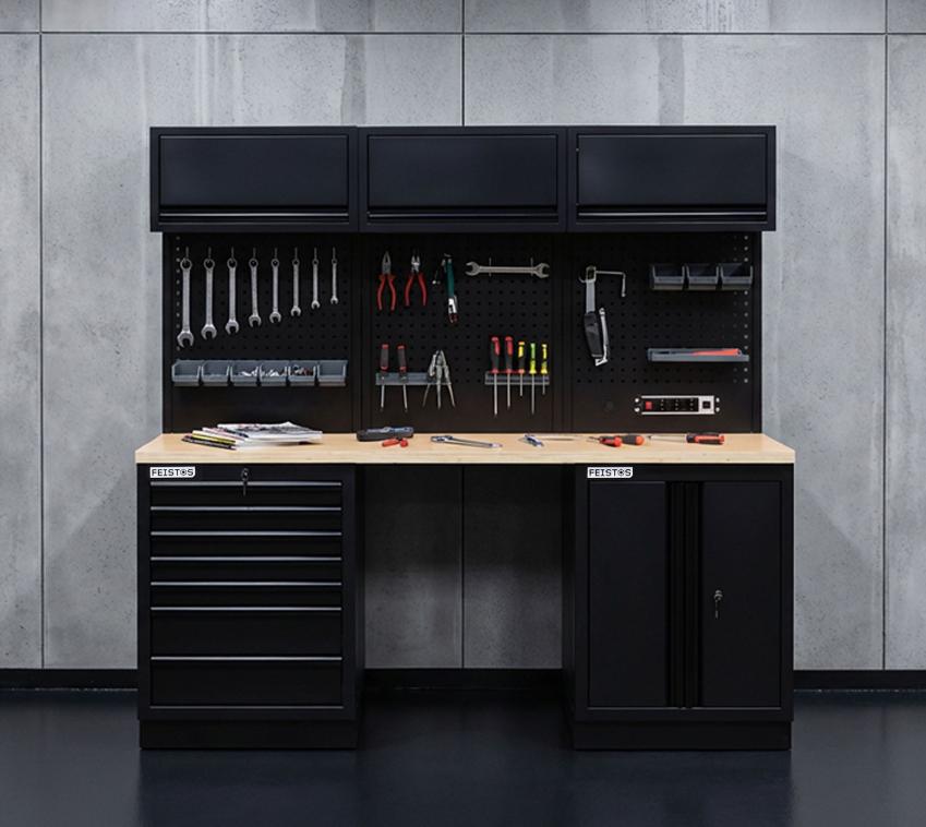 Feistos Werkstatteinrichtung Robus 15 | Metall Werkstattschrank 