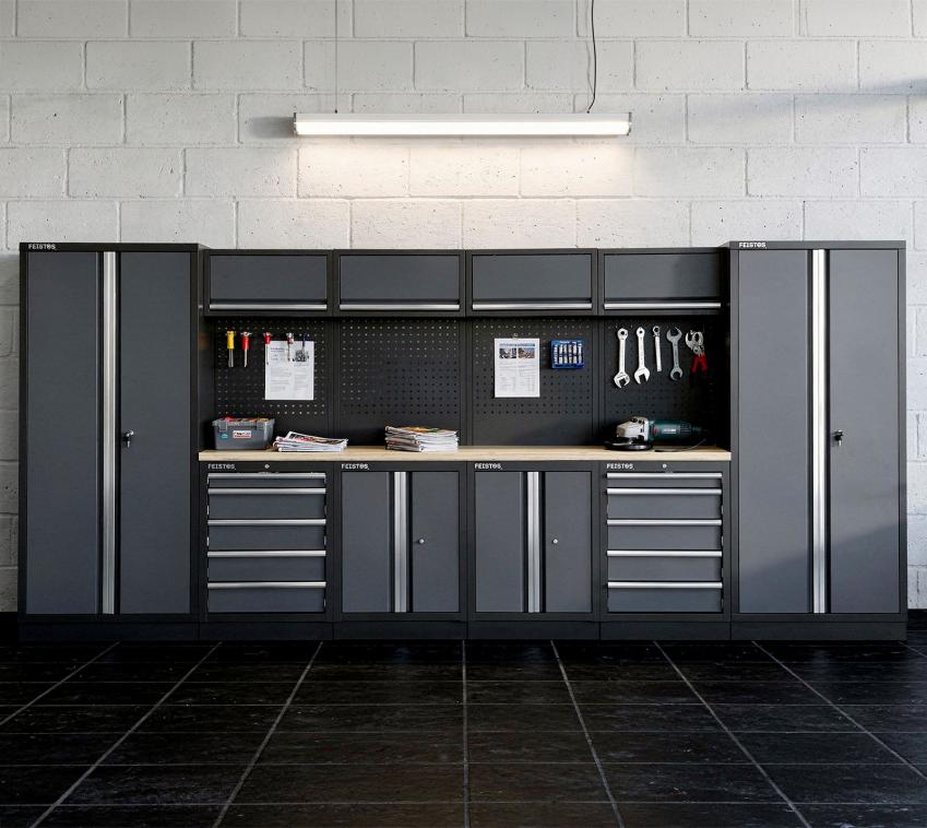 Feistos Werkstatteinrichtung Argos 15 | Metall Werkstattschrank 
