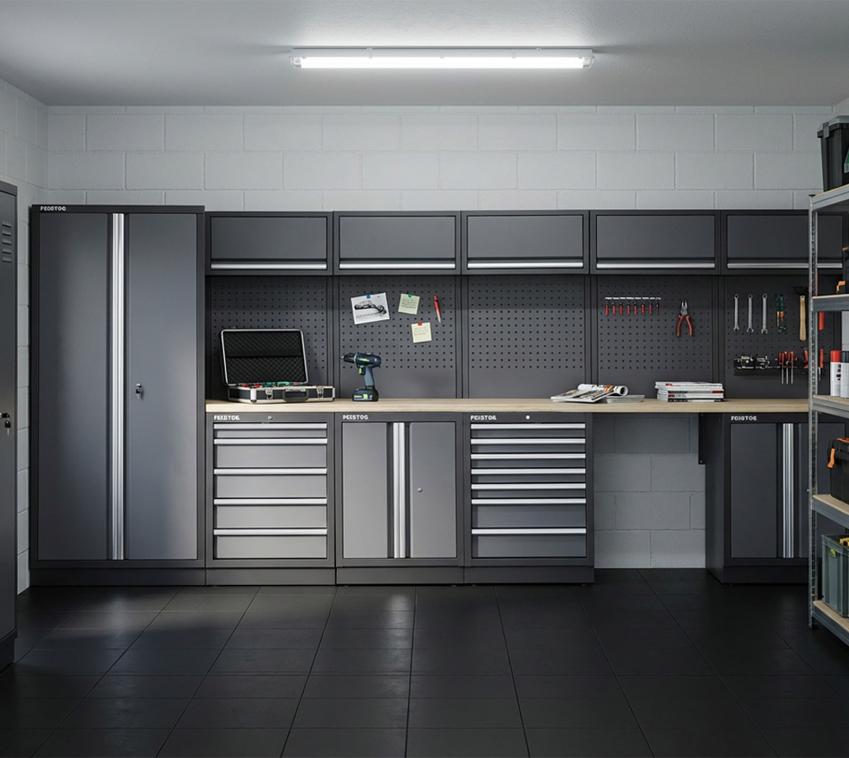 Feistos Werkstatteinrichtung Argos 18 | Metall Werkstattschrank 