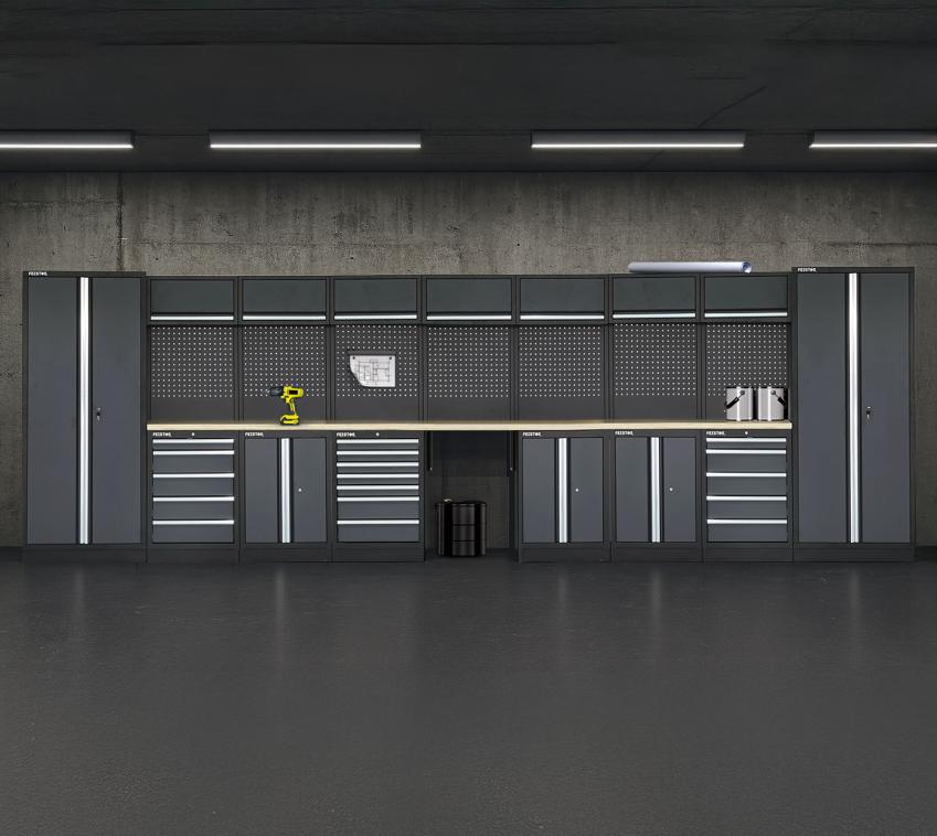 FEISTOS Werkstatteinrichtung Apollo 20 | Metall Werkstattschrank  