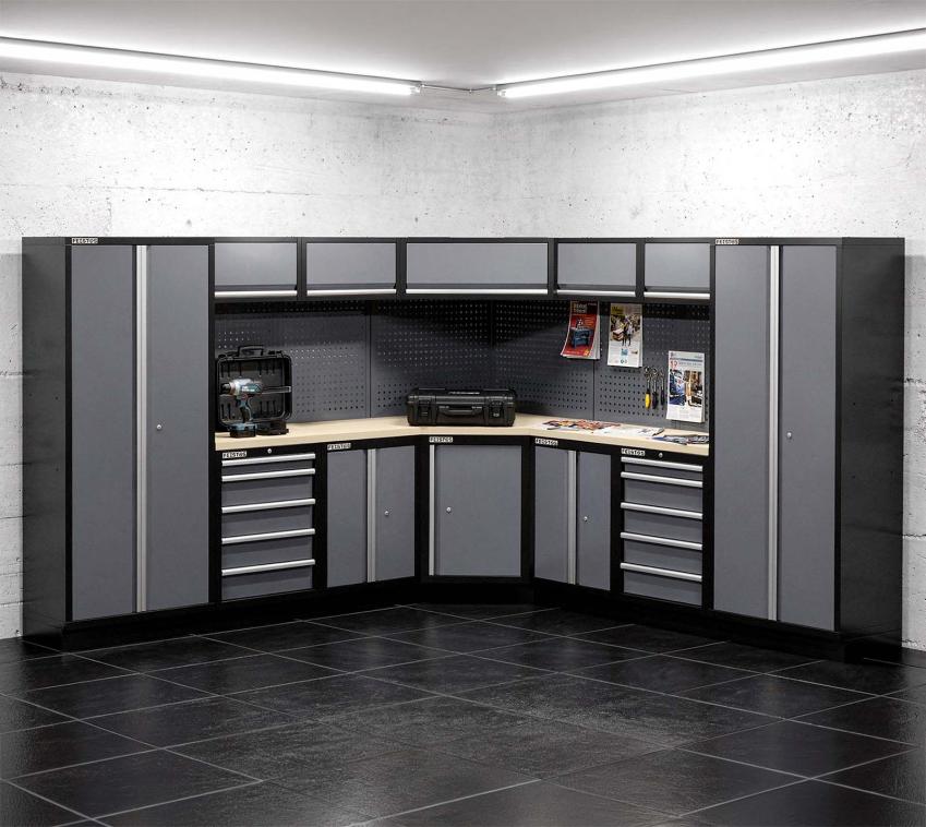 Feistos Werkstatteinrichtung Argos 30 | Metall Werkstattschrank 