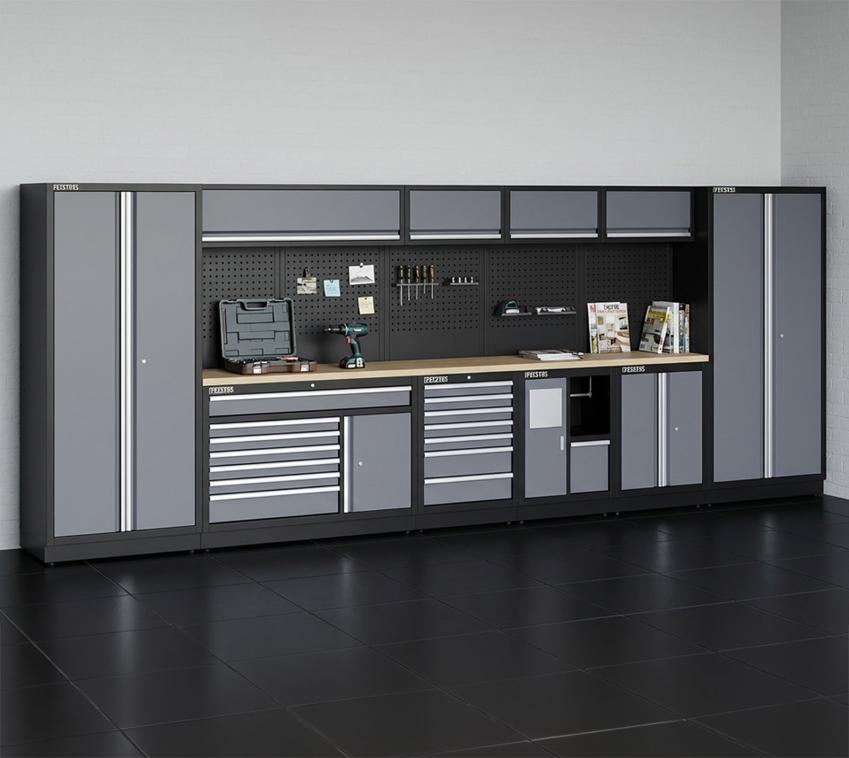 Feistos Werkstatteinrichtung Argos 24 | Metall Werkstattschrank 