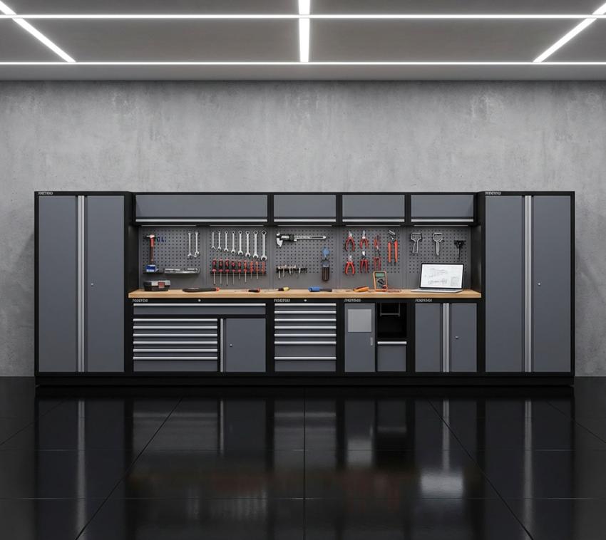 FEISTOS Werkstatteinrichtung Apollo 24 | Metall Werkstattschrank 