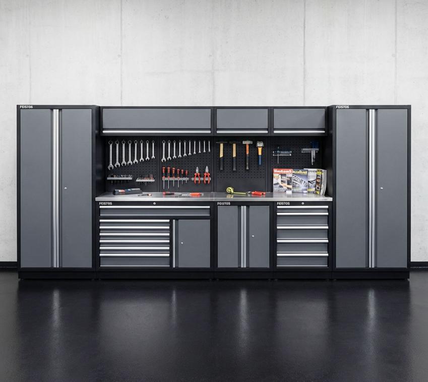 Feistos Werkstatteinrichtung Ferros 25E | Metall Werkstattschrank 