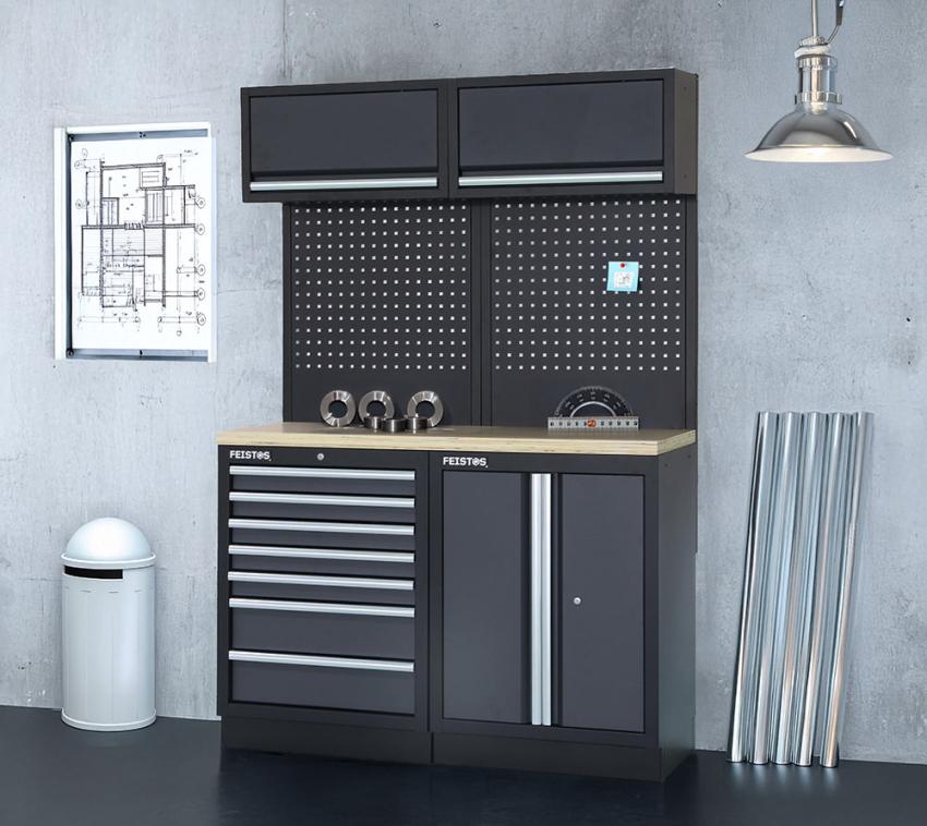 FEISTOS Werkstatteinrichtung Apollo 5 | Metall Werkstattschrank 