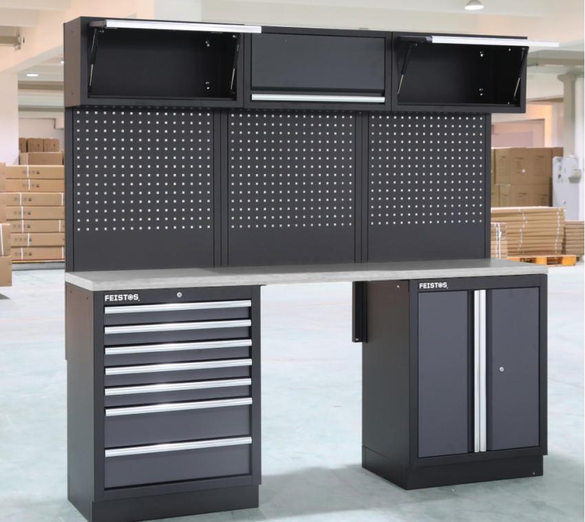 FEISTOS Werkstatteinrichtung Ferros 8E  | Metall Werkzeugschrank 