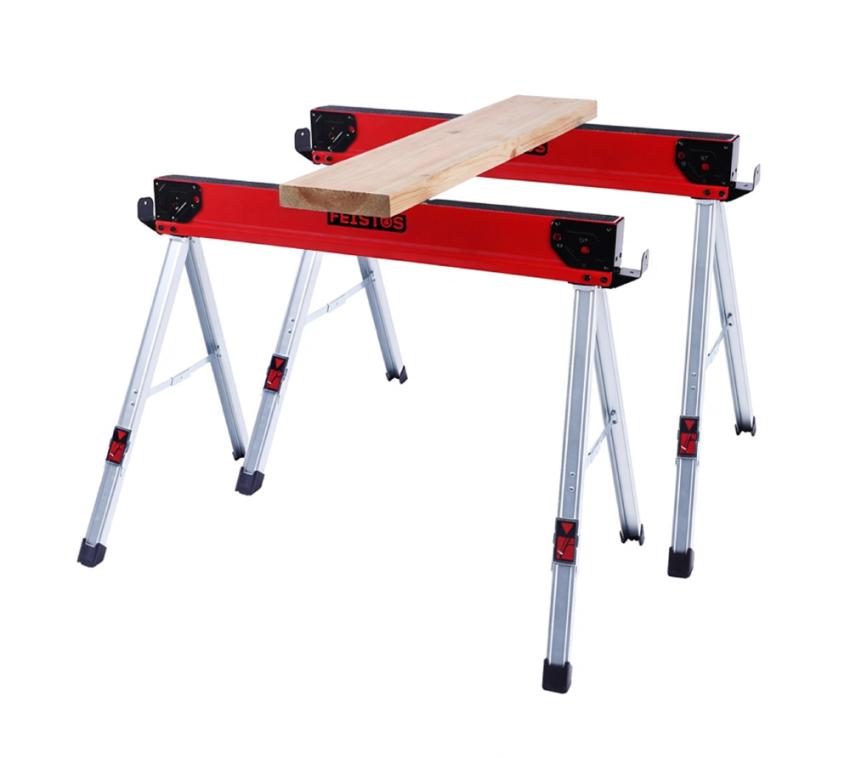 FEISTOS Forta Duo | klappbarer Arbeitsbock aus Metall | 2er-Set | Traglast 500 kg 