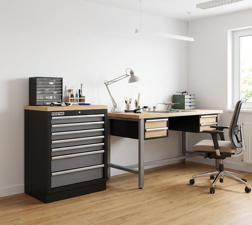 FEISTOS Apollo 3 | Metall Werkstatt Schubladenschrank 