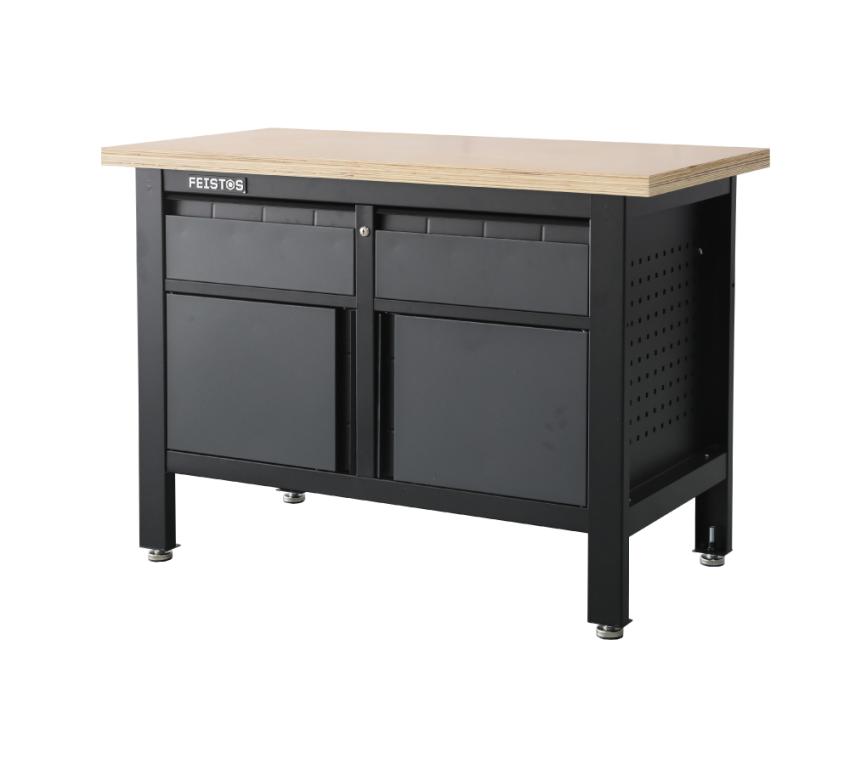 FEISTOS Werkstatteinrichtung Titos 3 | Werkbank mit Schubladen | 120 cm 