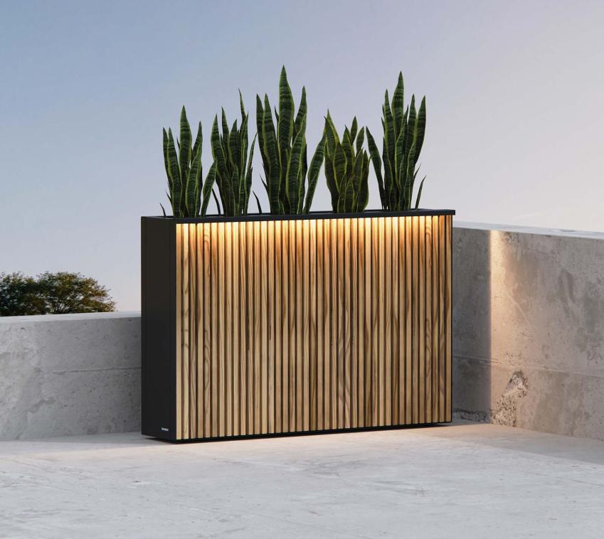 Herstera Garden Deco Planter Divider L Plus | 120x80x25 cm 