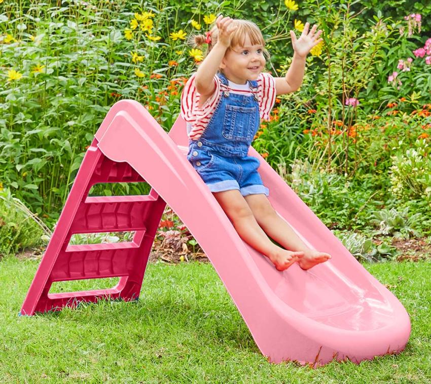 B-WARE PalPlay Flexi 1 | Rutsche für Kleinkinder | klappbar | Indoor & Outdoor 