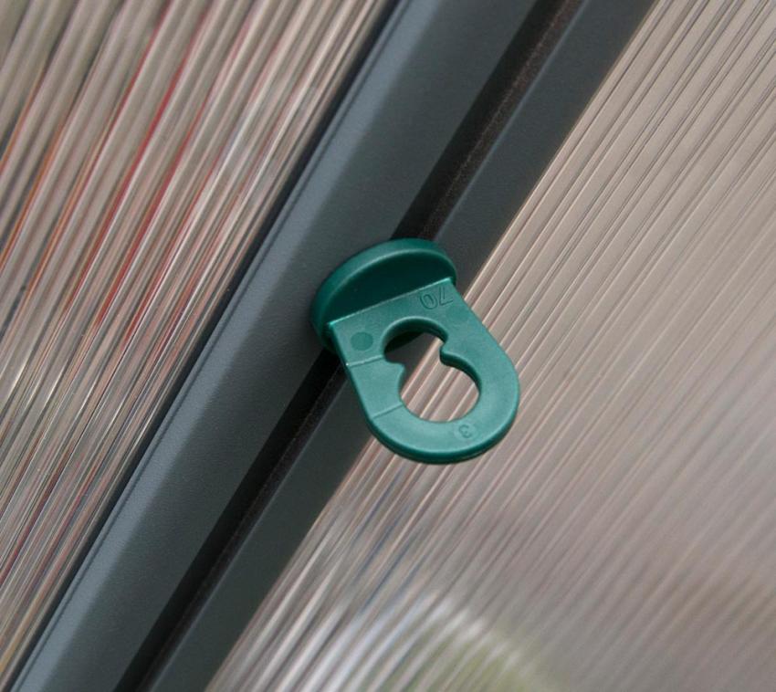 Palram - Canopia Rankhilfe Pflanzenclips | Zubehör für Gewächshaus | 10 Stück 