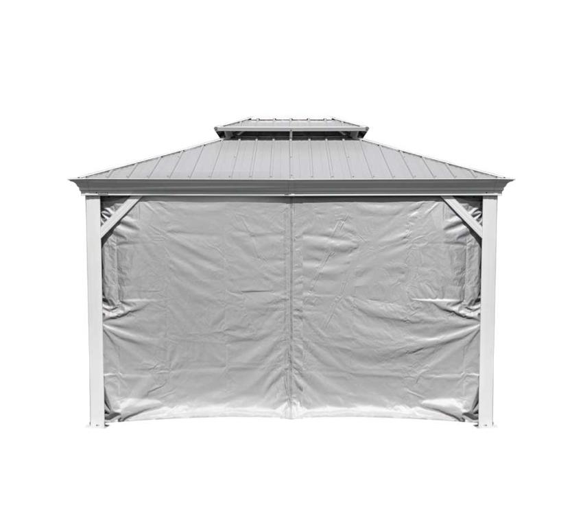 Sojag Vorhänge inkl. Clips für Pavillon Messina 1216 Vorhänge inkl. Clips | Taupe 