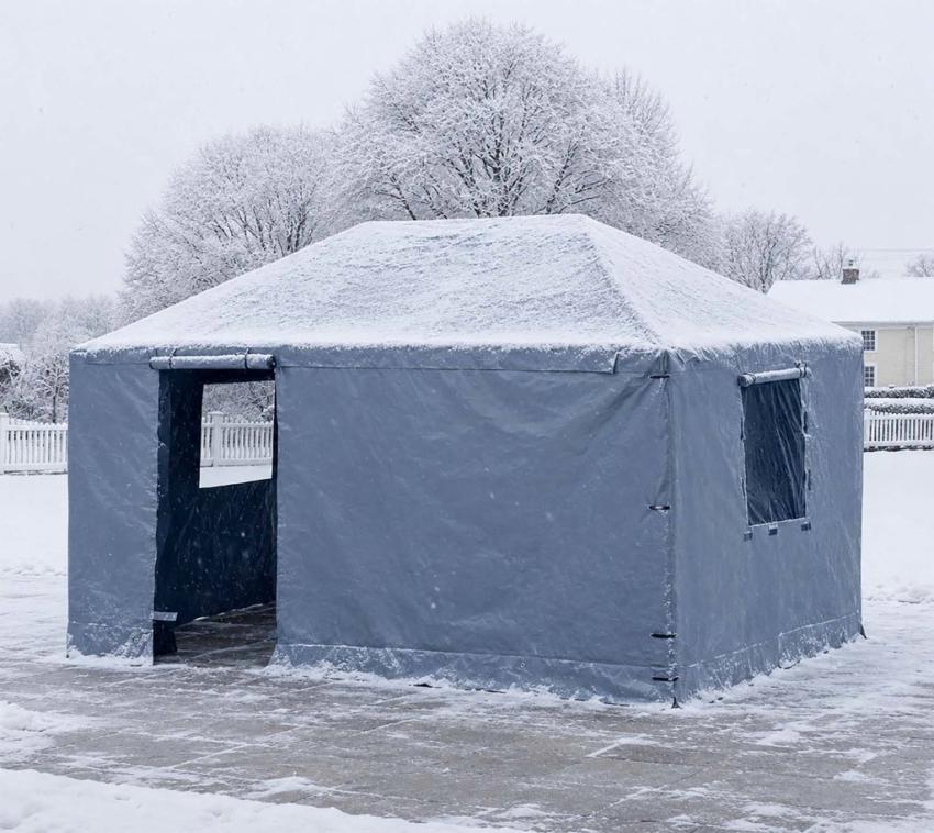 Sojag Winterabdeckung für Pavillon 12x16 | Grau 