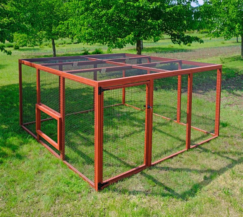 EZ Chicken Hühnerauslauf L | Zubehör für Hühnerstall L 