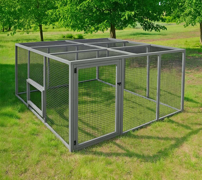 EZ Chicken Hühnerauslauf L | Zubehör für Hühnerstall L 