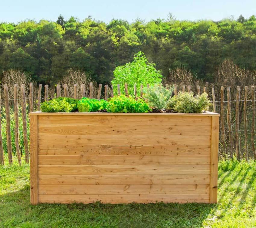 Westmann Lärchenholz Hochbeet Klassik 170 | Natur | 170x90x84 cm 