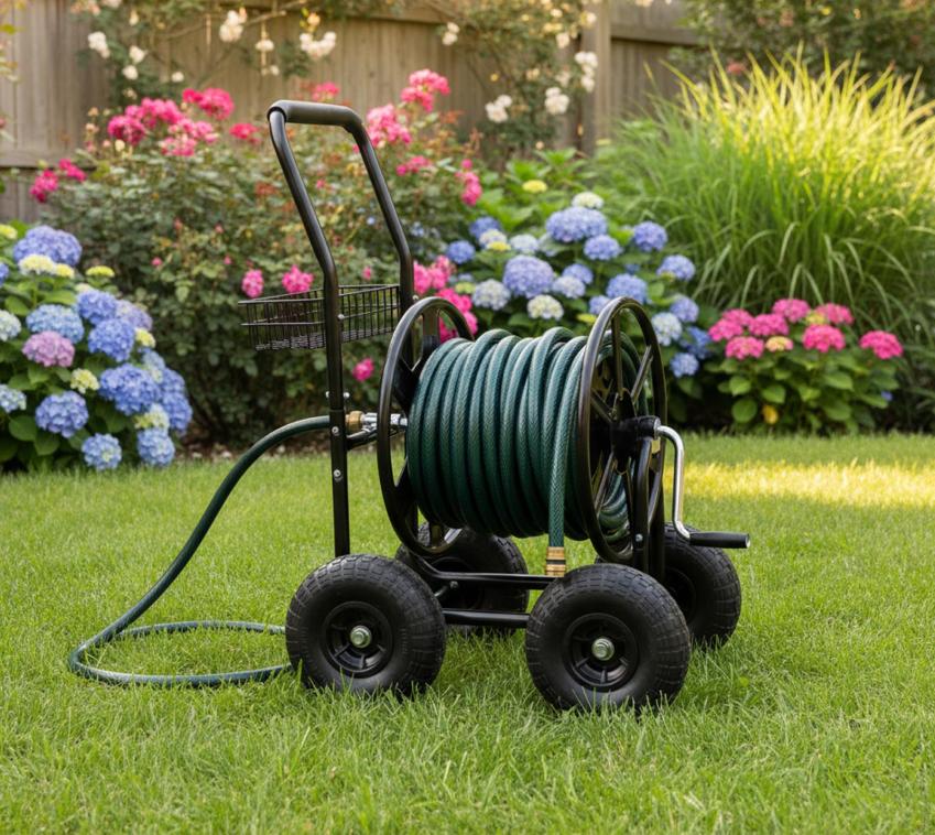 Westmann Rota | Metall Schlauchwagen ohne Schlauch | bis zu 75 m | 5/8 