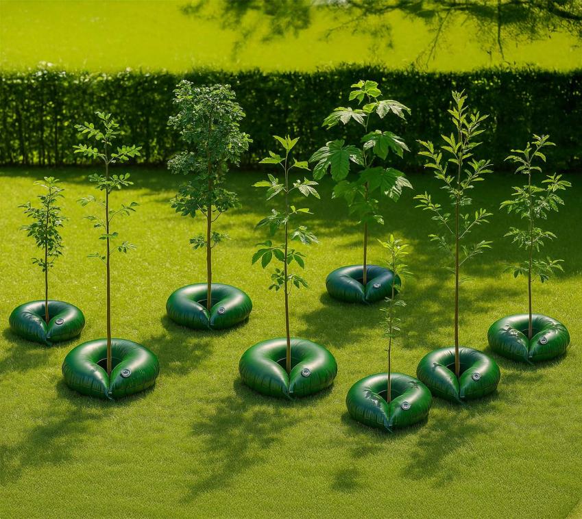 Westmann Humida S | Bewässerungsring Baum | Tröpfchenbewässerung | 8er Set 