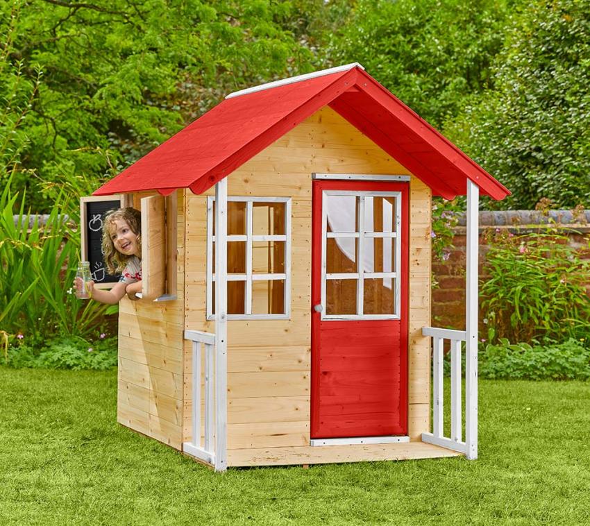 Zwerkules Lolla | Kinder Spielhaus für den Garten | Holz  